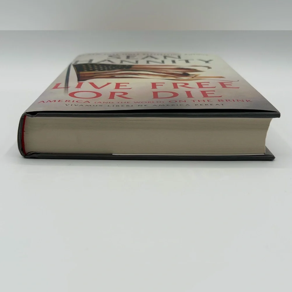 Live Free or Die by Sean Hannity (Hardcover Book, 2020) Signed Copy